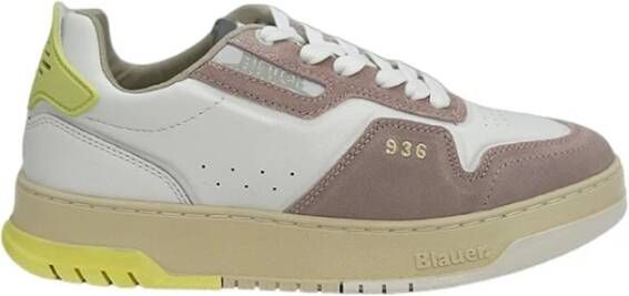 Blauer Sneakers Multicolor Dames