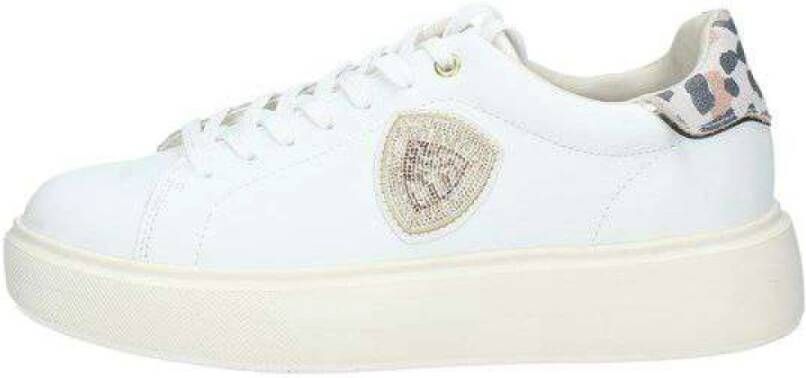 Blauer Sneakers White Dames