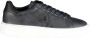 Blauer Sportieve Polyester Sneaker met Contrastdetails Blue - Thumbnail 7