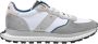 Blauer Wit Grijs Sneakers Multicolor Heren - Thumbnail 1