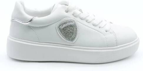 Blauer Witte F3Venus01 Lea Dames Eco Leren Schoenen White Dames