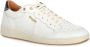 Blauer Witte Leren Lage Sneakers White Heren - Thumbnail 1