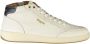 Blauer Witte Polyester Sneaker White Heren - Thumbnail 2