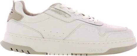 Blauer Witte Sneakers voor Mannen White Heren