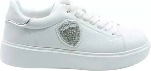 Blauer Witte Sneakers voor Vrouwen White Dames