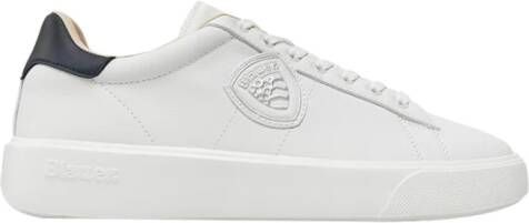 Blauer Witte Urban Sneakers White Heren