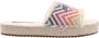 Blauer Zigzag Stijl Sneakers Multicolor Dames - Thumbnail 1