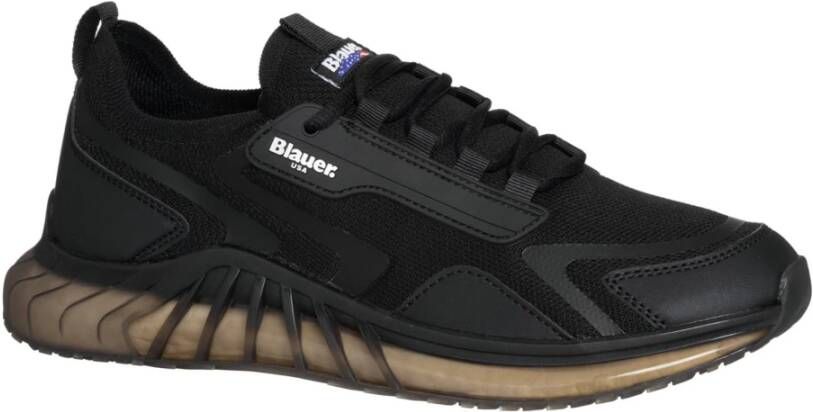 Blauer Zwarte Crush Hardloopschoenen Zwart Heren