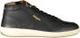 Blauer Zwarte Polyester Sneaker Black Heren - Thumbnail 4