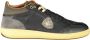 Blauer Sportieve Zwarte Vetersneakers Heren Multicolor Heren - Thumbnail 14