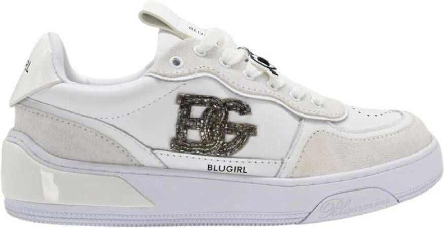 Blugirl Witte Sneakers WOW 01 White Dames