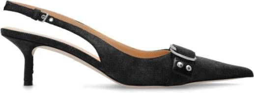 Blumarine Jeannie denim pumps Black Dames