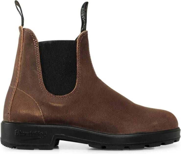 Blundstone 1911 Enkellaars Tabak Suede Brown Heren