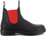 Blundstone Stiefel Boots #508 Voltan Leather Elastic (550 Series) Voltan Black Red-5.5UK - Thumbnail 15