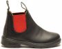 Blundstone Kinder Stiefel Boots #581 Leather Elastic (Kids) Black Red-K13UK - Thumbnail 2