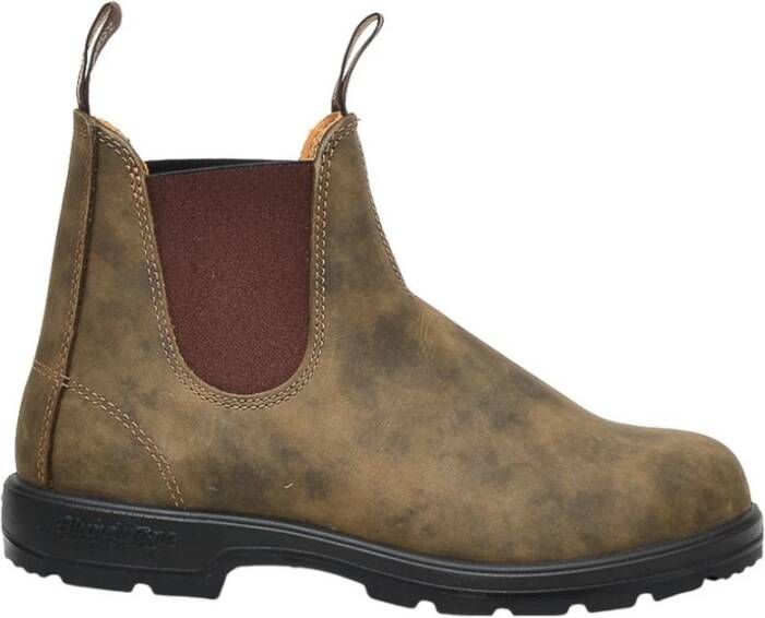 Blundstone Bruin Leren Beatles Stijl Laarzen Brown Heren