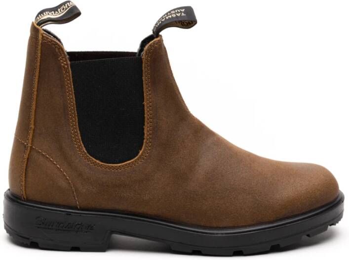 Blundstone Bruine Platte Schoenen Originals 1911 Brown Heren