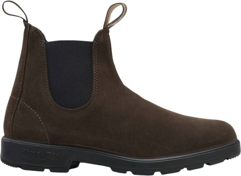 Blundstone Bruine Suède Enkellaarzen Brown Heren