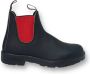 Blundstone Stiefel Boots #508 Voltan Leather Elastic (550 Series) Voltan Black Red-5.5UK - Thumbnail 23