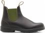 Blundstone Stiefel Boots #519 Stout Brown Leather with Olive Elastic (500 Series)-12UK - Thumbnail 59