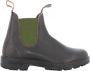 Blundstone Stiefel Boots #519 Stout Brown Leather with Olive Elastic (500 Series)-12UK - Thumbnail 38