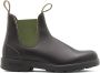 Blundstone Stiefel Boots #519 Stout Brown Leather with Olive Elastic (500 Series)-12UK - Thumbnail 49