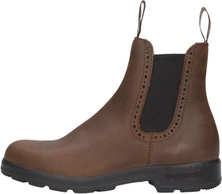 Blundstone Chelsea Boots High Top Brown Dames