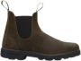 Blundstone Donkergroene gewaxte suède Chelsea boots Green Heren - Thumbnail 1