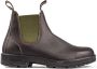 Blundstone Stiefel Boots #519 Stout Brown Leather with Olive Elastic (500 Series)-12UK - Thumbnail 66