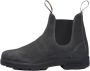 Blundstone Gevulde Rustiek Zwarte Chelsea Boots Gray Heren - Thumbnail 1