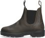 Blundstone Chelsea Laarzen Loop in Stijl met Dark Olive Breast Beatle El Side Boot Input Crust Green Unisex - Thumbnail 3