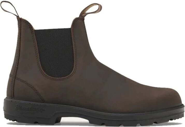 Blundstone Klassieke Bruin Zwart Leren Laarzen Brown Heren