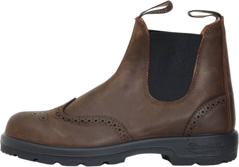 Blundstone Klassieke Bruine Brogue Enkellaarzen Brown Heren