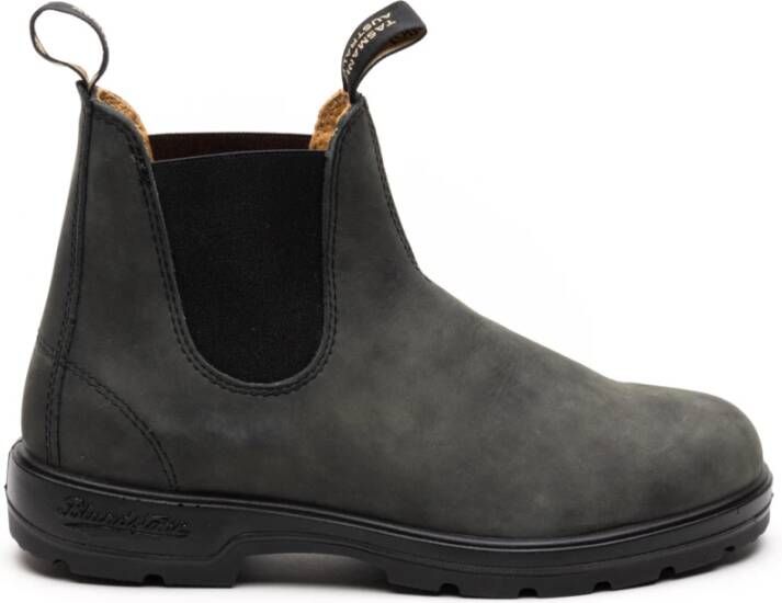 Blundstone Klassieke Zwarte Platte Schoenen Black Heren