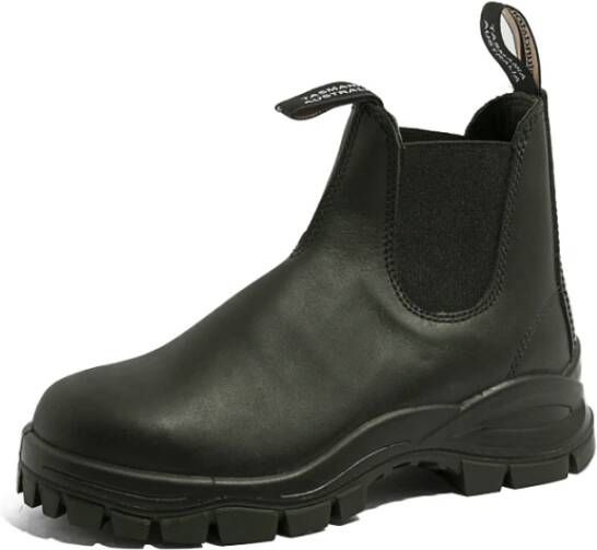 Blundstone Leren Chelsea Boots Black Dames