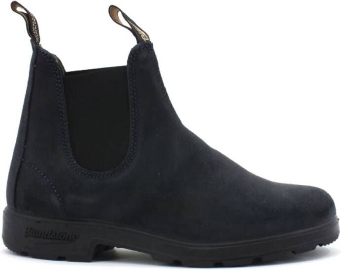 Blundstone Leren Crepe Boot Blue Dames