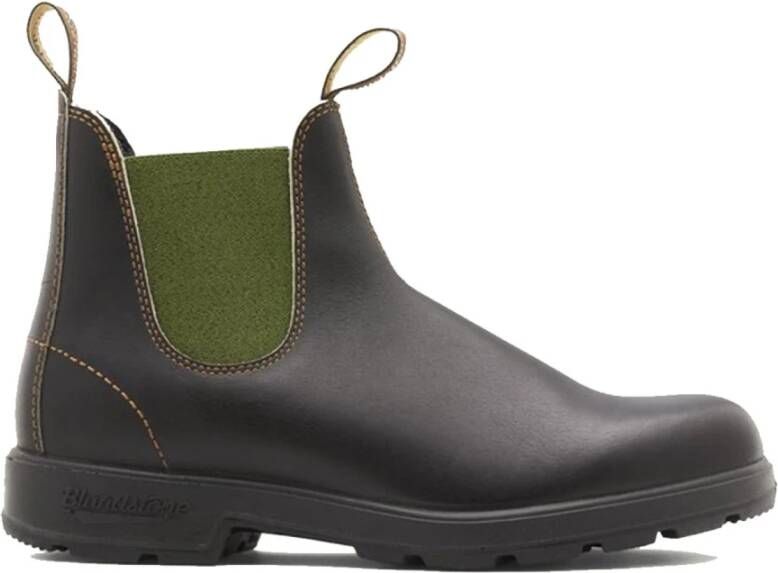 Blundstone Marrone Brown-Green Chelsea Laarzen voor Heren Bruin Heren