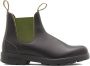 Blundstone Stiefel Boots #519 Stout Brown Leather with Olive Elastic (500 Series)-12UK - Thumbnail 33