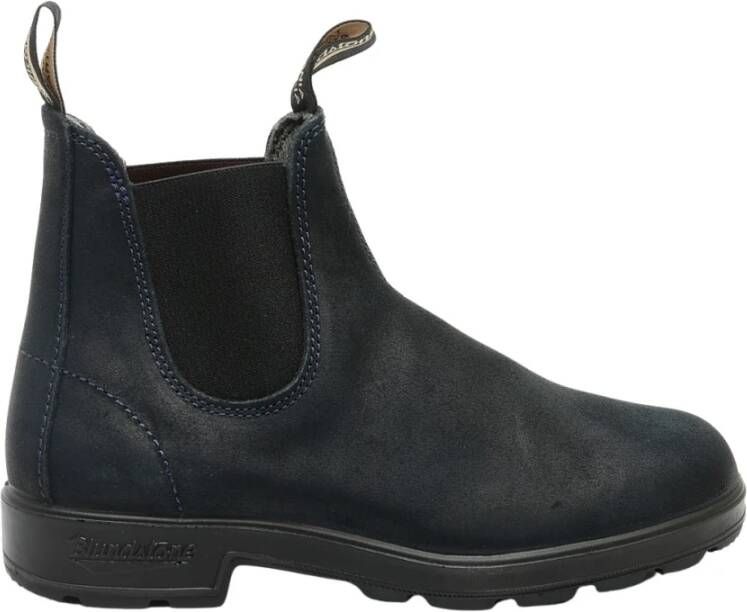 Blundstone Navy Chelsea Boots Blue Dames