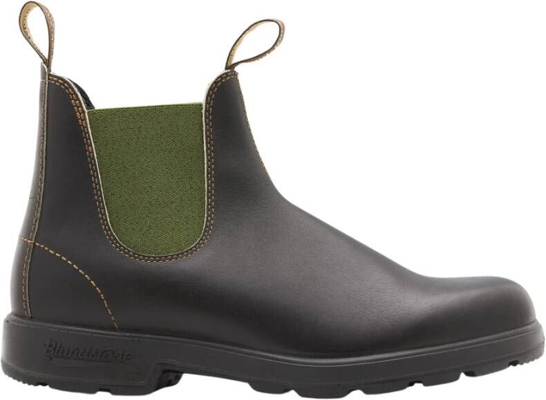 Blundstone Olijfkleurig Leren Weerbestendige Laarzen Green Heren