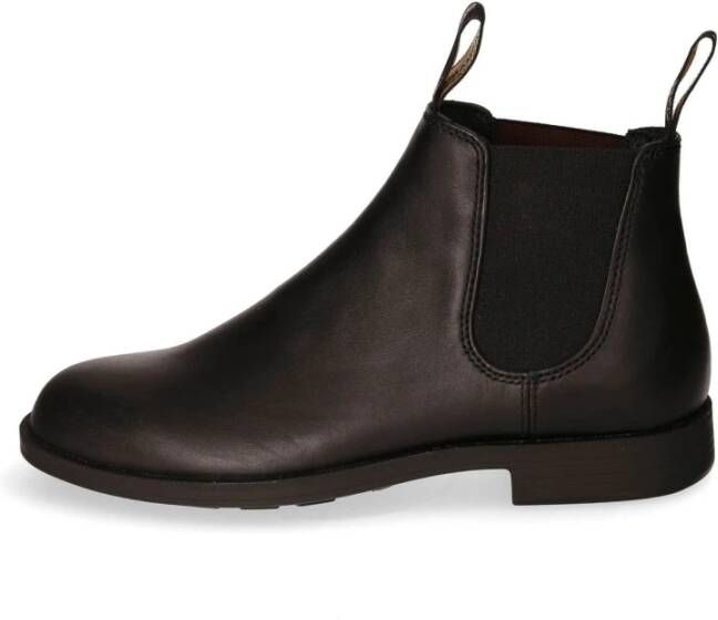 Blundstone Premium Leder Chelsea Boots Black Heren