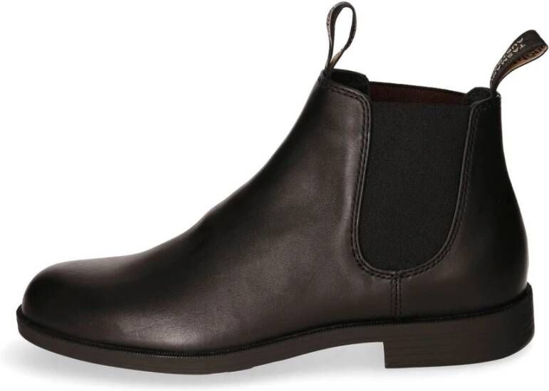 Blundstone Premium Leder Chelsea Boots Black Heren