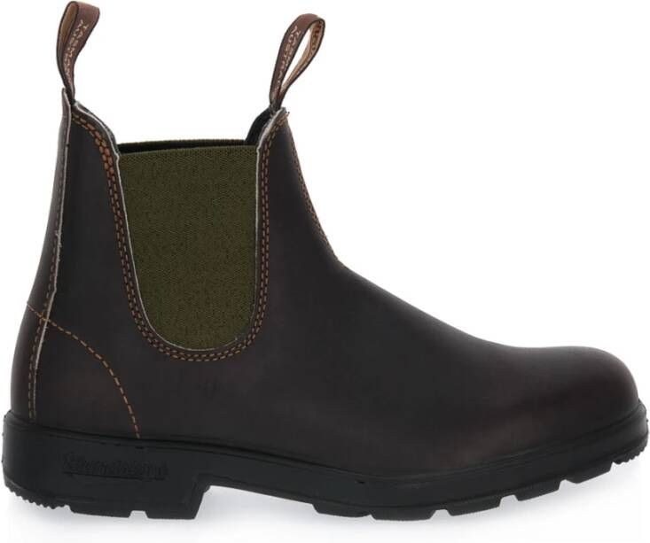 Blundstone Premium Leren Chelsea Laarzen Bruin Unisex