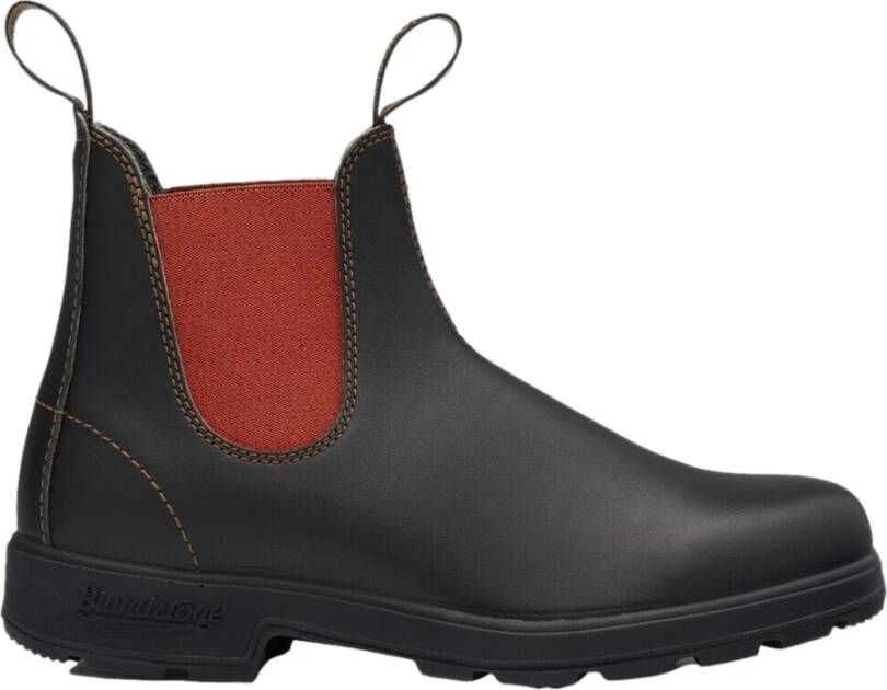 Blundstone Premium Leren Chelsea Werklaarzen Blauw Heren