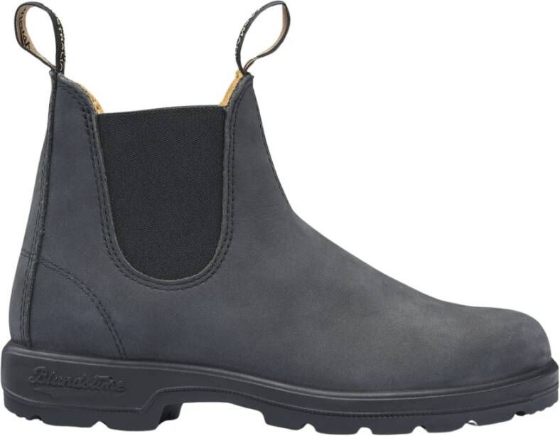 Blundstone Rustic Black Leren Laarzen Black Heren