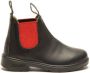 Blundstone Kinder Stiefel Boots #581 Leather Elastic (Kids) Black Red-K13UK - Thumbnail 12