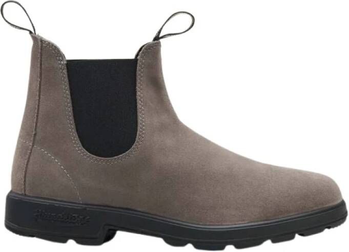 Blundstone Grijze Suède Stijlvolle Laarzen Gray Heren