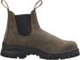 Blundstone Lug Boot Unisex Leren Chelsea Laarzen Brown Heren - Thumbnail 1