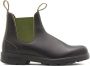 Blundstone Stiefel Boots #519 Stout Brown Leather with Olive Elastic (500 Series)-12UK - Thumbnail 96