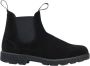 Blundstone Suede Chelsea Boots Black Unisex - Thumbnail 1